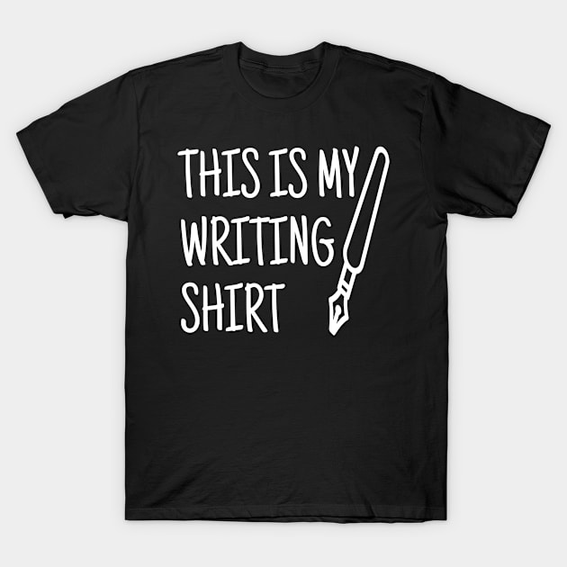 Author Gift and the perfect Writting Tshirt T-Shirt by TO Store